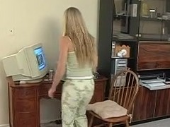 Grounded cutie spanked